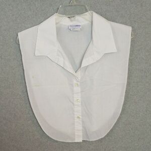 Comfort Corner White Layering False Collar Dickey Women's OS Vintage